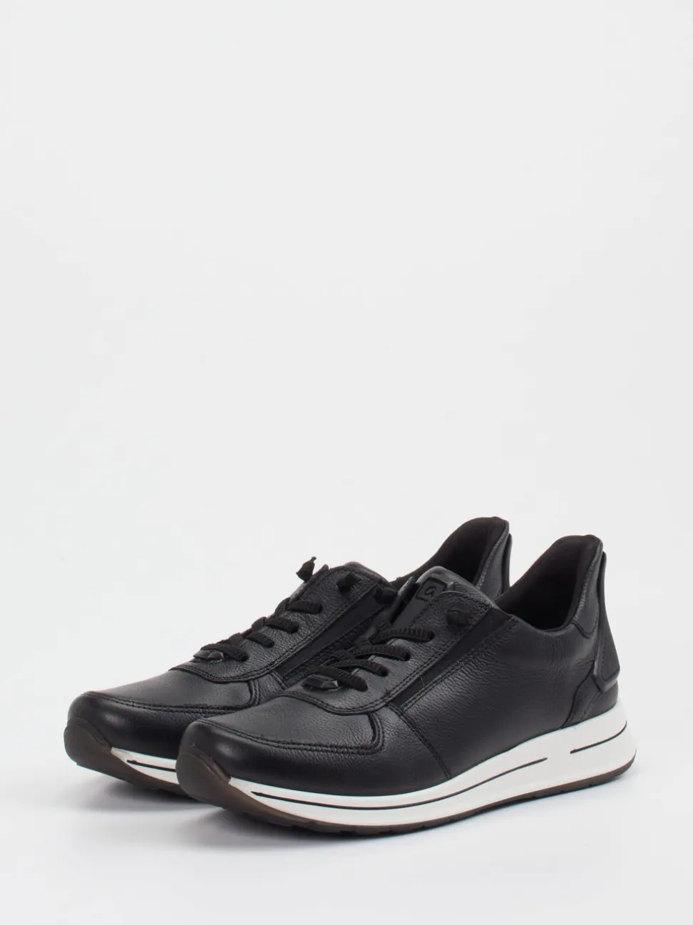 Ara – Komfort-Sneaker aus Kalbleder schwarz