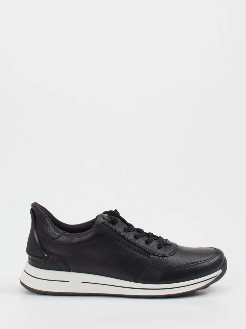 Ara – Komfort-Sneaker aus Kalbleder schwarz