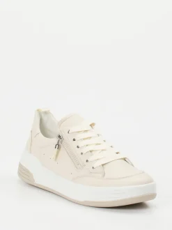 Ara – Low-Top Sneaker aus Kalbleder beige
