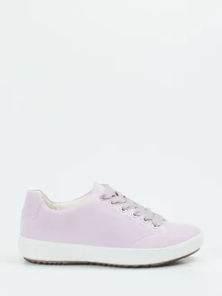 Ara – Low-Top Sneaker aus Veloursleder Flieder