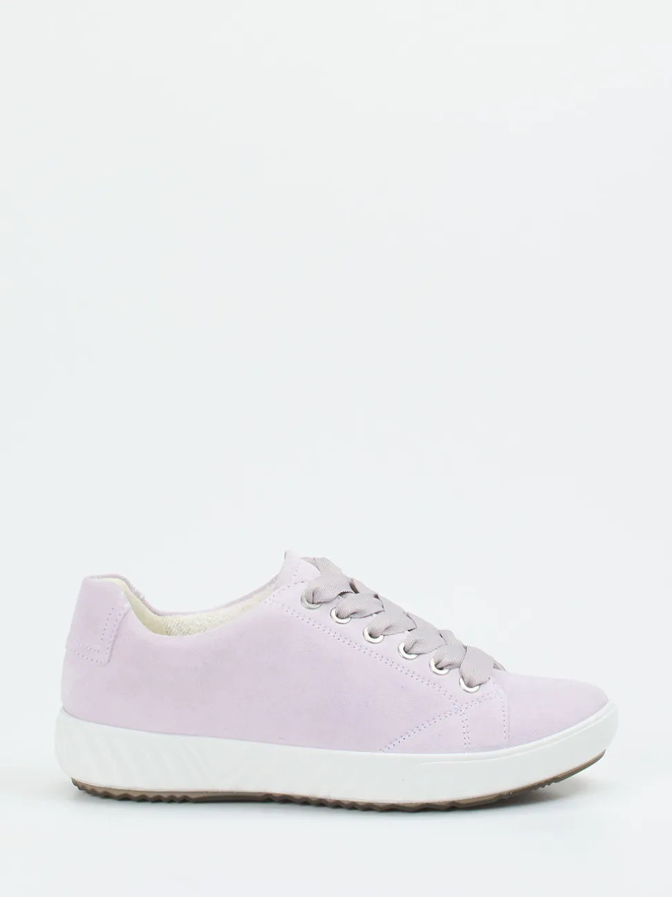 Ara – Low-Top Sneaker aus Veloursleder Flieder
