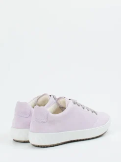 Ara – Low-Top Sneaker aus Veloursleder Flieder