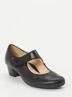 Ara – Mary Janes aus Kalbleder in Schwarz
