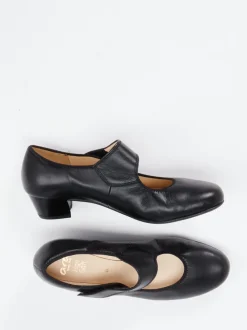 Ara – Mary Janes aus Kalbleder in Schwarz
