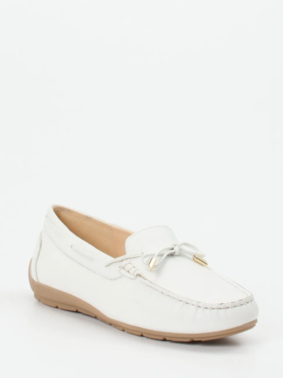 Ara – Mokassin aus Hirschleder in Offwhite