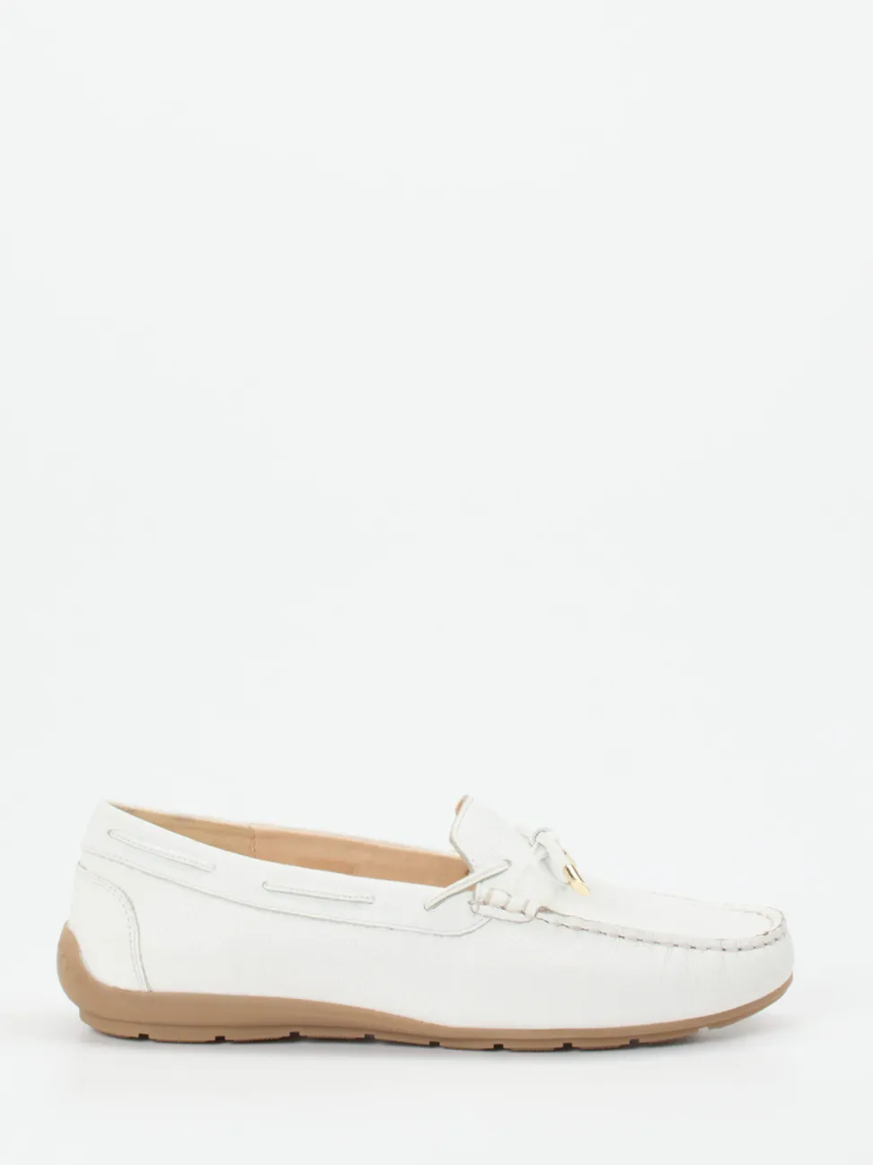 Ara – Mokassin aus Hirschleder in Offwhite