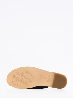 Ara – Pantolette aus Veloursleder Dunkelblau