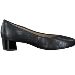 Ara – Pumps aus geprägtem Leder in Schwarz