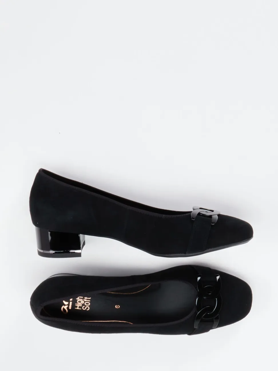 Ara – Pumps aus Veloursleder in Schwarz