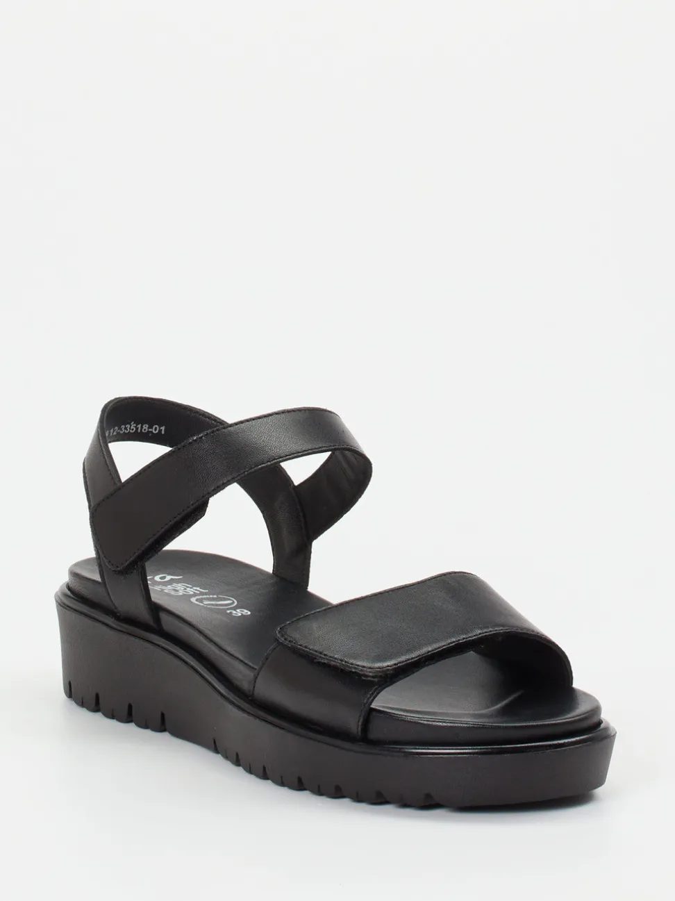 Ara – Sandalen aus Kalbleder in Schwarz