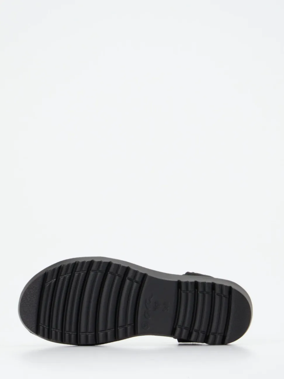Ara – Sandalette aus geprägtem Leder Schwarz