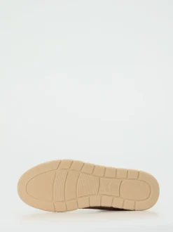 Ara – Schnürboots aus Kalbleder beige