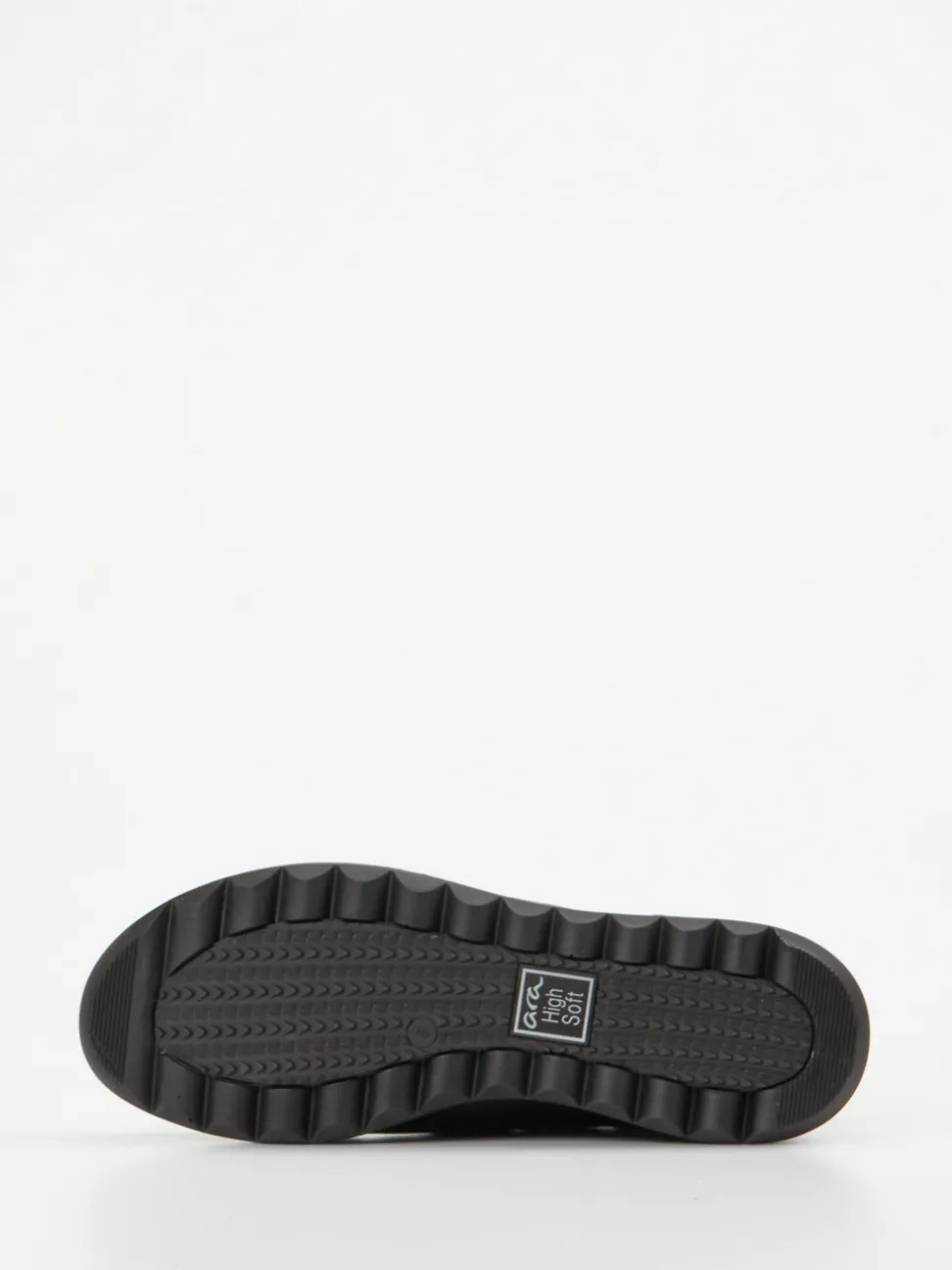 Ara – Schnürboots aus Kalbleder schwarz