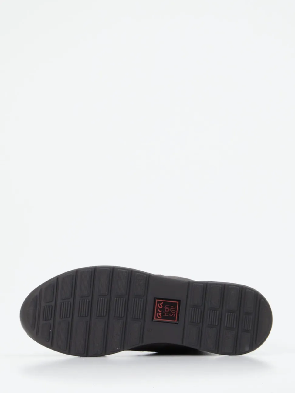Ara – Schnürstiefelette aus Veloursleder grau