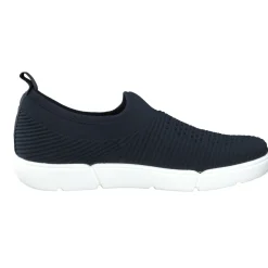 Ara – Slip-On Sneaker aus Stricktextil Dunkelblau