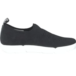 Ara – Slip-On Sneaker aus Textilstrick Schwarz