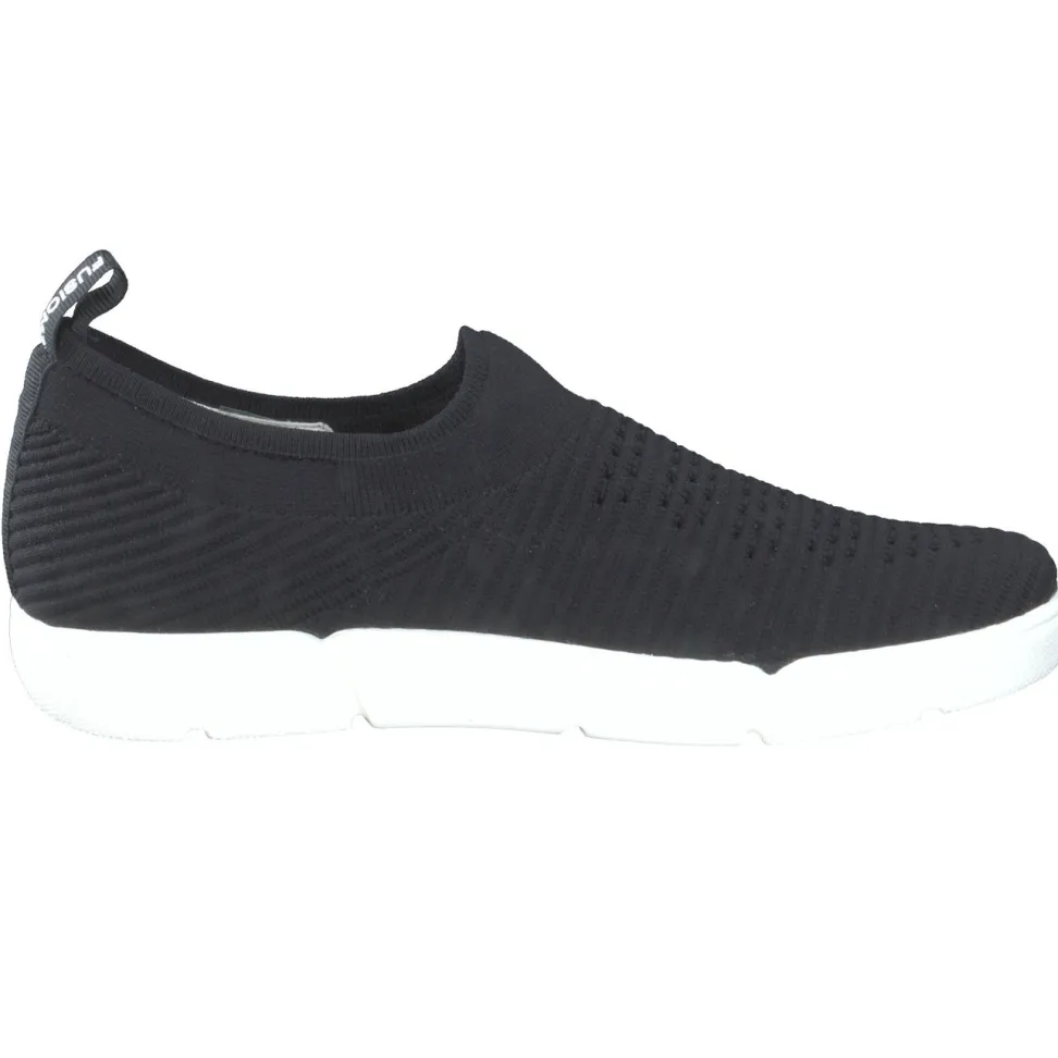 Ara – Slip-On Sneaker aus Textilstrick Schwarz