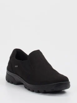 Ara – Slipper aus Veloursleder schwarz