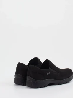 Ara – Slipper aus Veloursleder schwarz