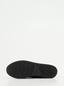 Ara – Sneaker aus Kalbleder in Schwarz mit Metallic-Details