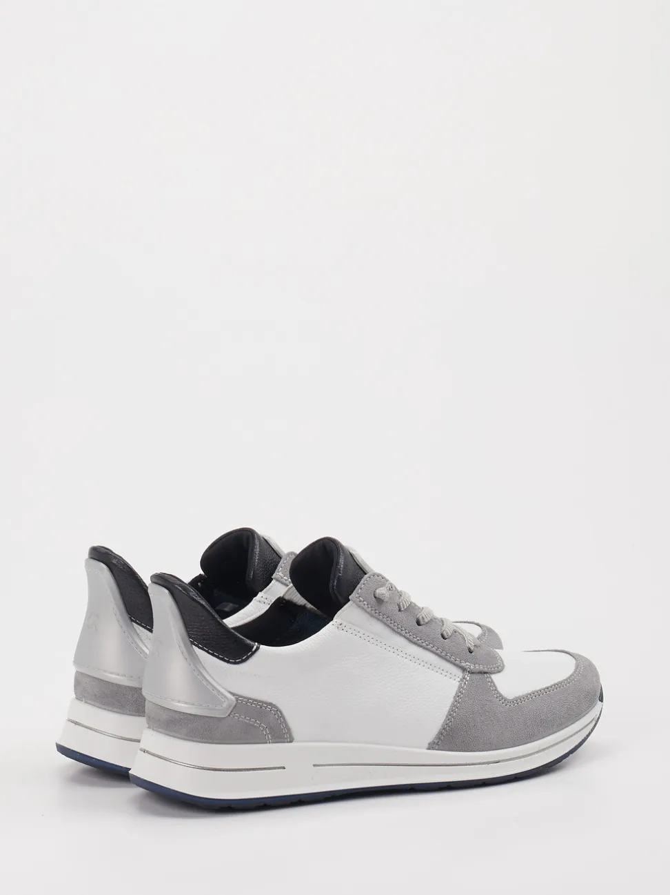 Ara – Sneaker aus Leder-Mix in Weiß