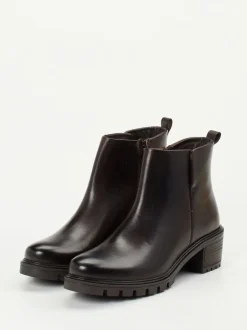 Ara – Stiefelette aus Kalbleder in Dunkelbraun