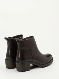 Ara – Stiefelette aus Kalbleder in Dunkelbraun