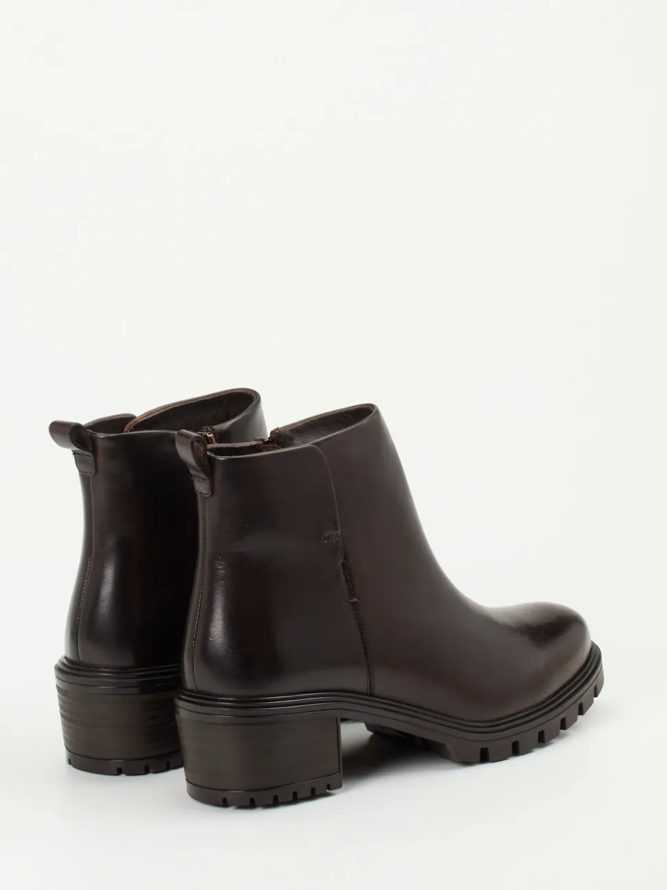 Ara – Stiefelette aus Kalbleder in Dunkelbraun