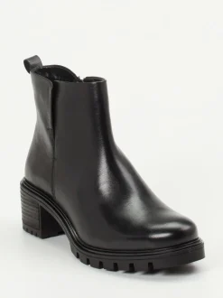 Ara – Stiefelette aus Kalbleder schwarz