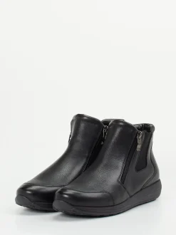 Ara – Stiefelette aus Kalbleder Schwarz
