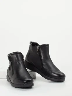 Ara – Stiefelette aus Kalbleder Schwarz