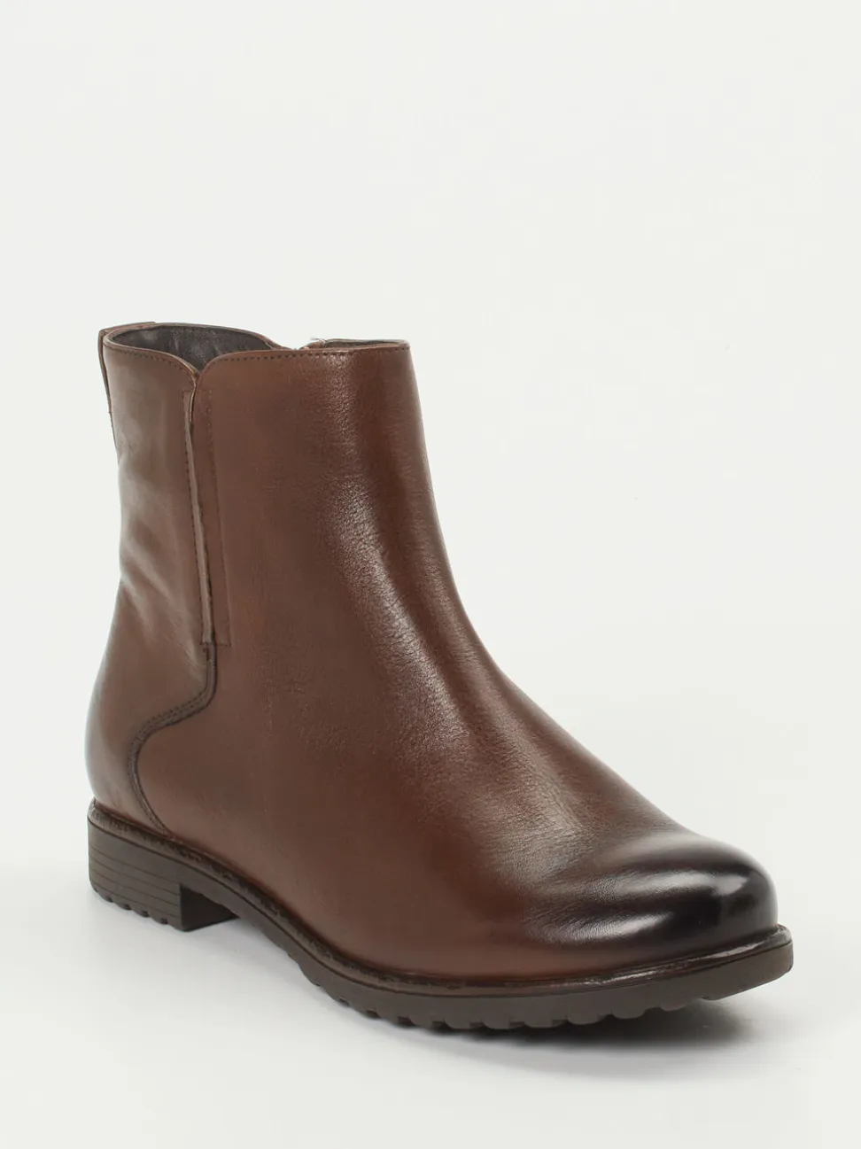 Ara – Stiefelette aus Kalbleder dunkelbraun