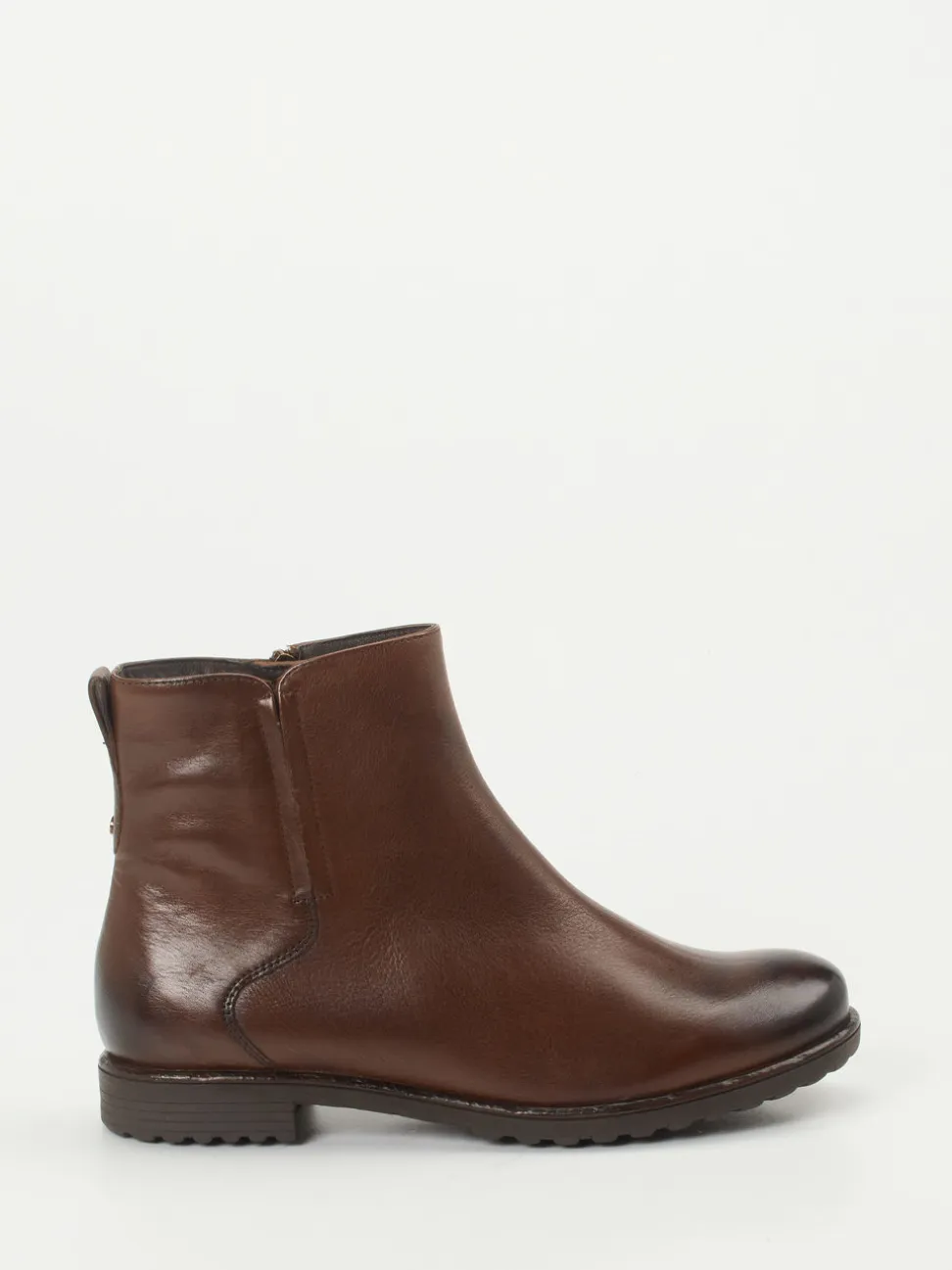 Ara – Stiefelette aus Kalbleder dunkelbraun