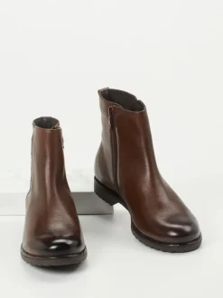 Ara – Stiefelette aus Kalbleder dunkelbraun