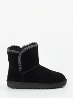 Ara – Stiefelette aus Veloursleder Schwarz