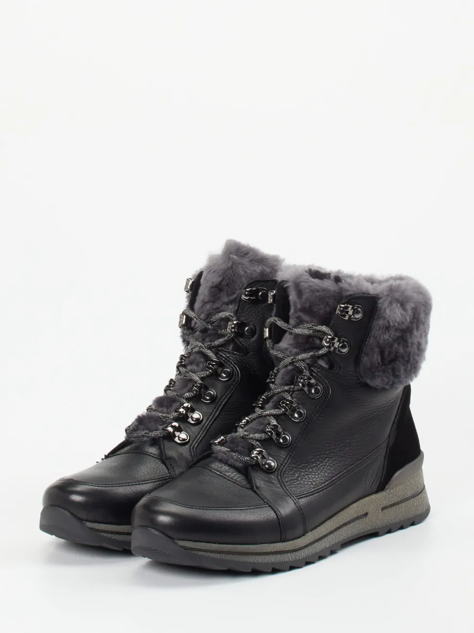 Ara – Stiefeletten aus Kalbleder schwarz