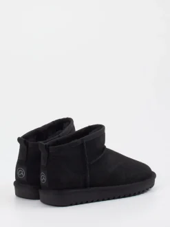 Ara – Stiefeletten aus Veloursleder schwarz