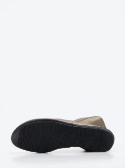 Arche – Ankle Boots aus Metallicleder bronzebraun