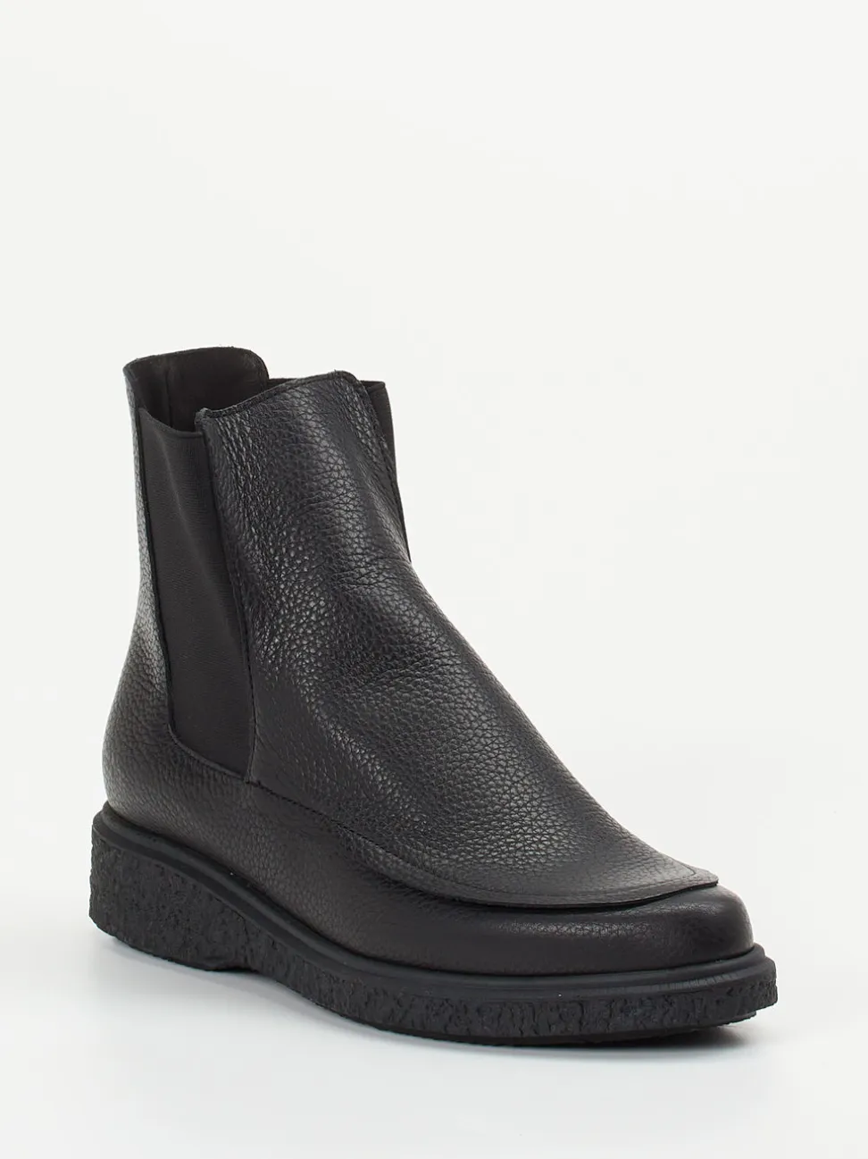 Arche – Chelsea Boots aus Kalbleder tiefschwarz