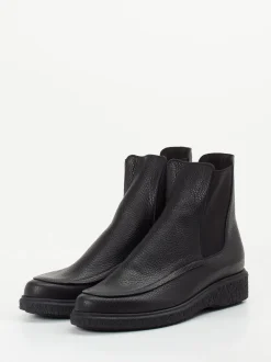 Arche – Chelsea Boots aus Kalbleder tiefschwarz