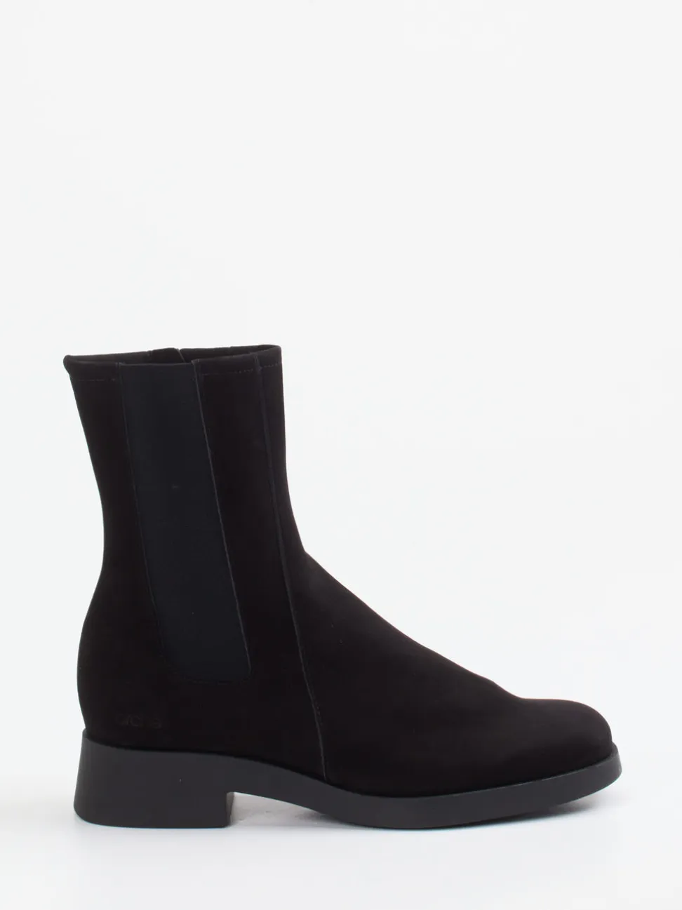 Arche – Chelsea-Stiefelette aus Nubukleder schwarz