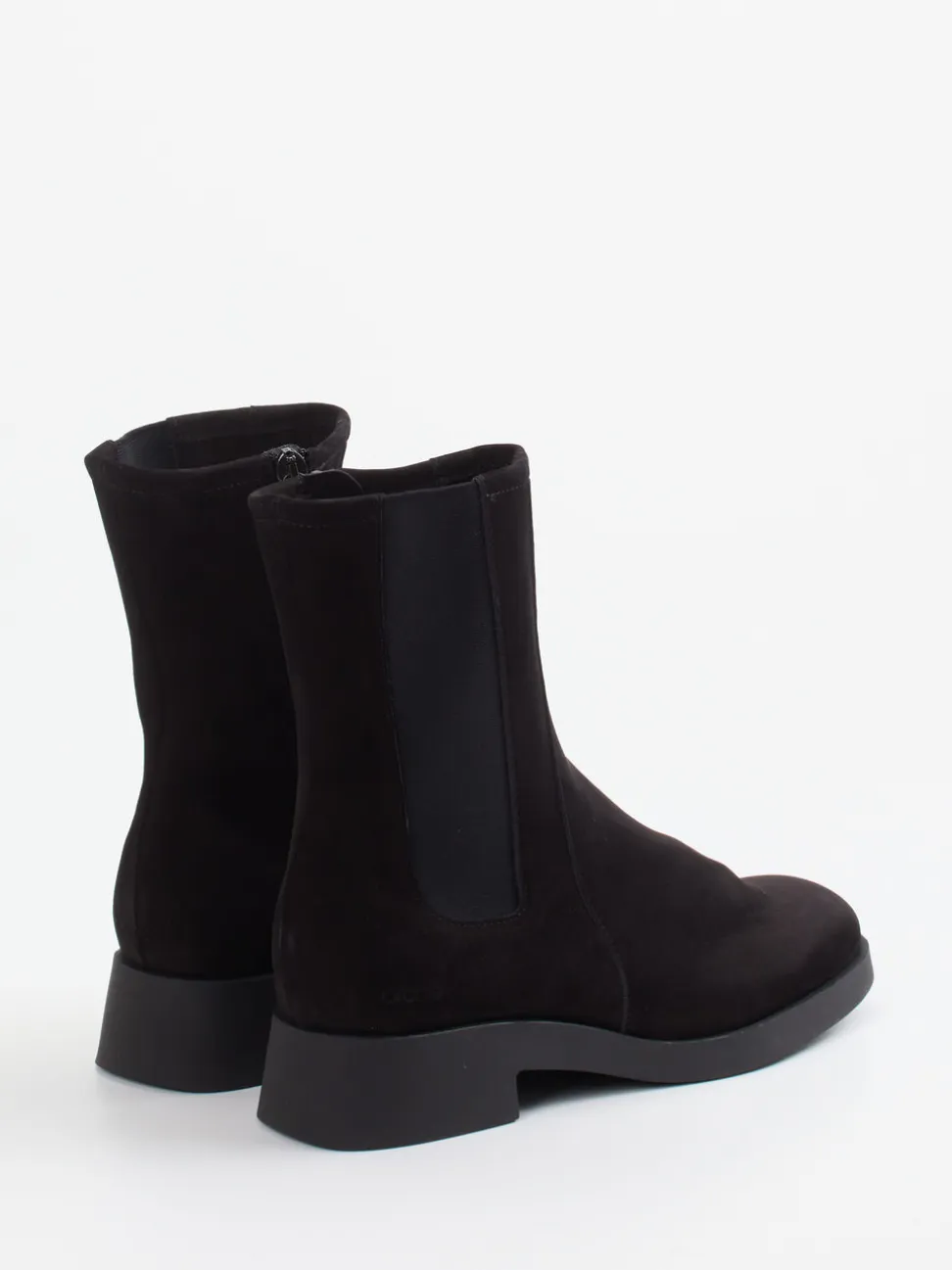 Arche – Chelsea-Stiefelette aus Nubukleder schwarz