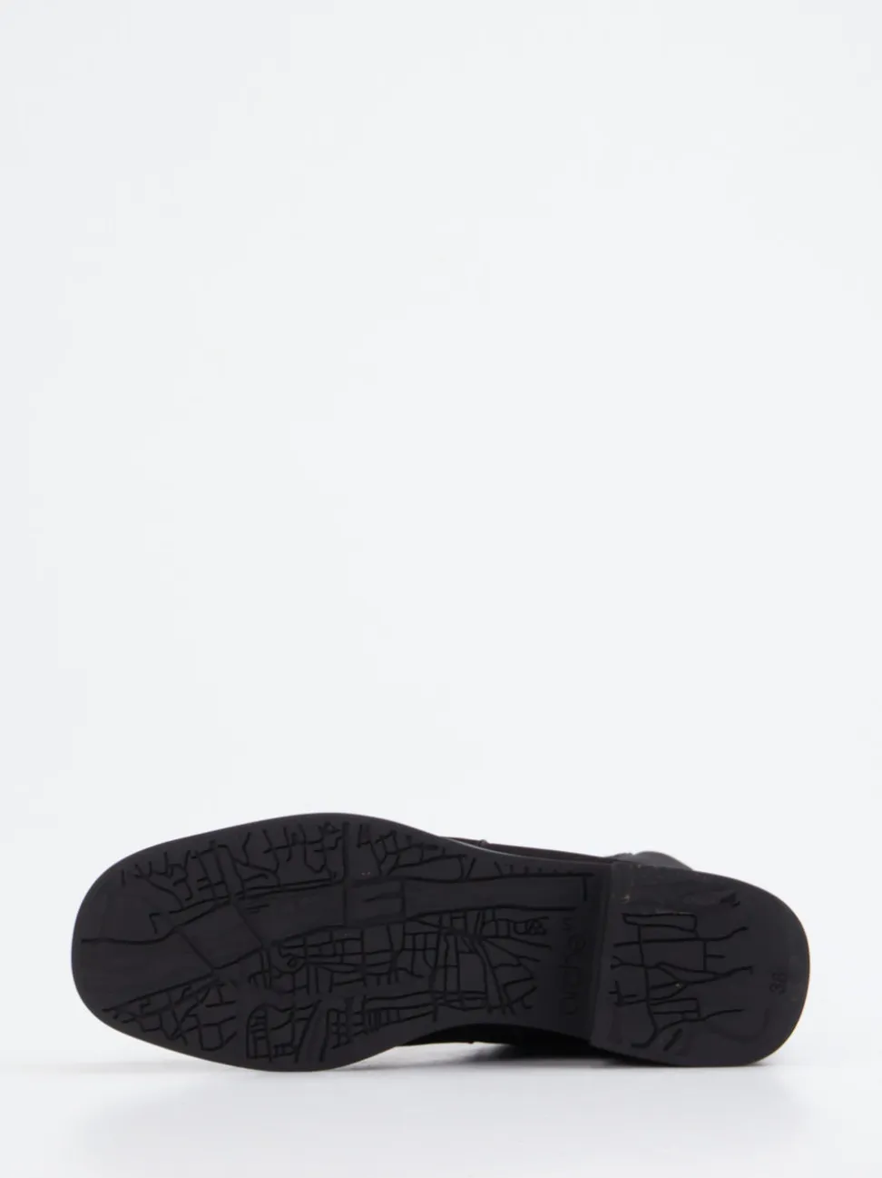 Arche – Chelsea-Stiefelette aus Nubukleder schwarz
