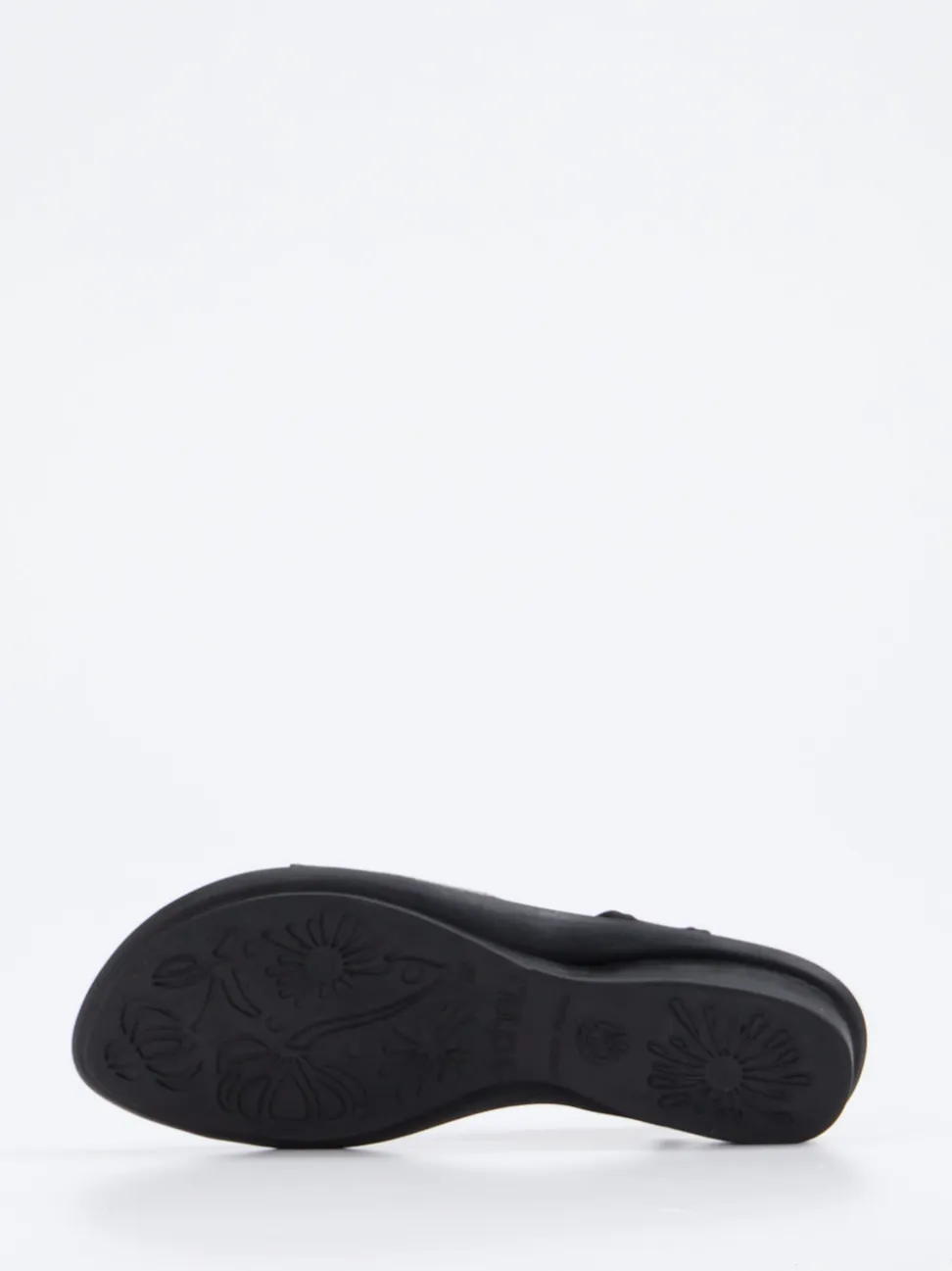 Arche – Komfortsandalen aus Stretch mit Lackdetail