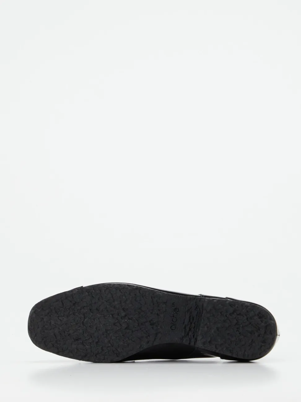 Arche – Lack-Oxford aus schwarzem Lackleder