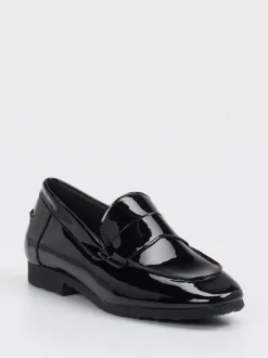 Arche – Loafer aus Lackleder in Schwarz