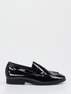 Arche – Loafer aus Lackleder in Schwarz
