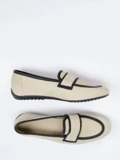 Arche – Loafer aus Nubukleder in Beige