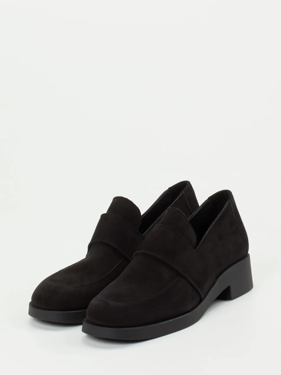 Arche – Loafer aus Nubukleder in Schwarz