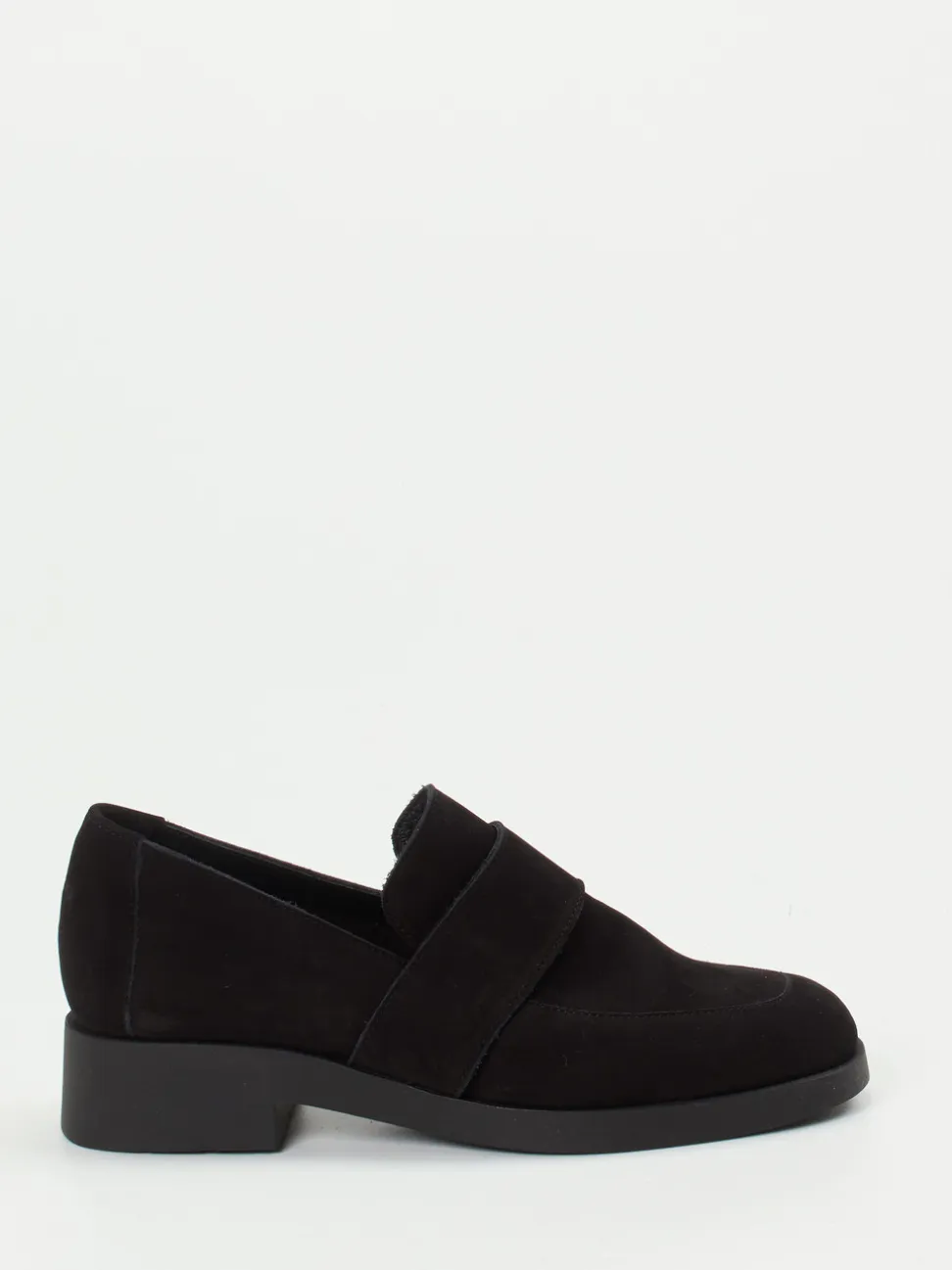 Arche – Loafer aus Nubukleder in Schwarz